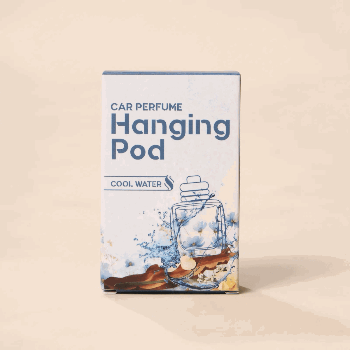 CAR PERFUME HANGING POD 10ML | COOL WATER