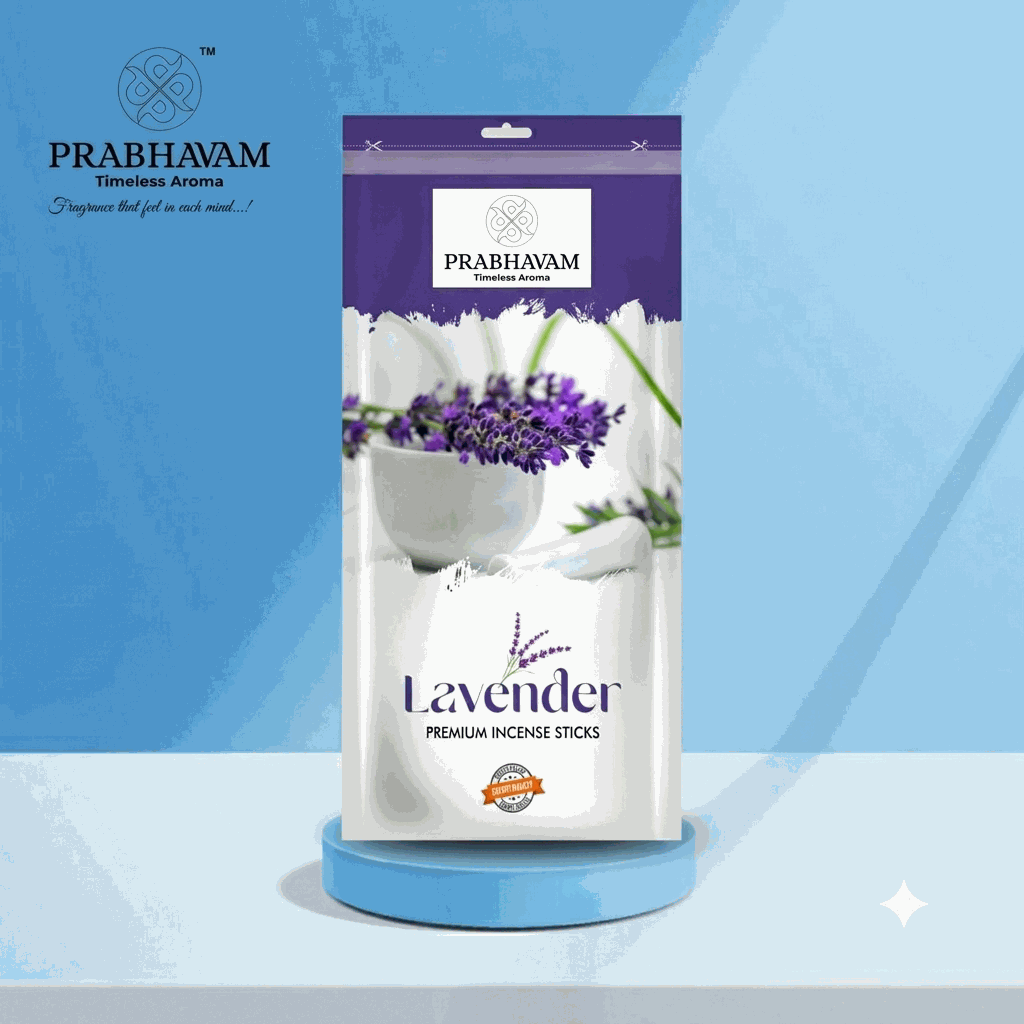 Lavender Incense Stick | Herbal | 100% Natural Bamboo | Aromatic | Eco-Friendly | Indian Incense