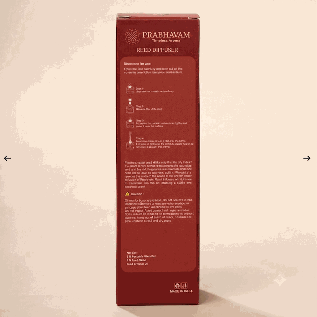 Reed Diffuser Discovery Pack – 30 ML | Ocean Breeze Fragrance | Eco-Friendly with Natural Rattan Sticks thumbnail