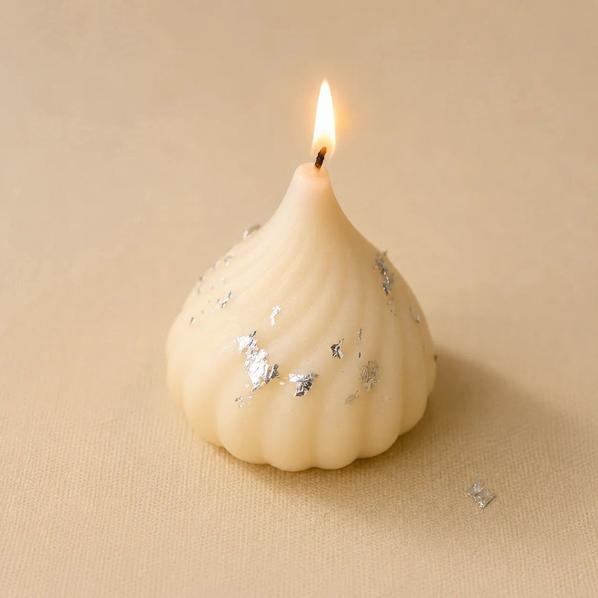Festive Scented Candles | Pack of 4 | Sweet Shaped Candles | 2 Laddoo Candles | 2 Modak Candles thumbnail